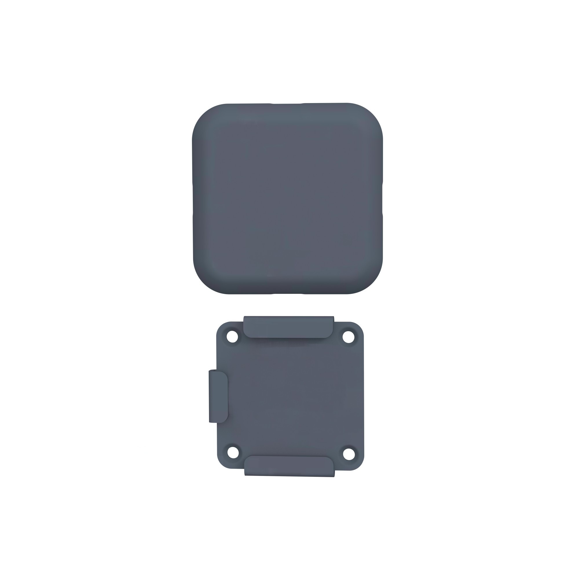Support au sol pour store latéral Canopée – avec couvercle de protection Support au sol pour store latéral Canopée – avec couvercle de protection