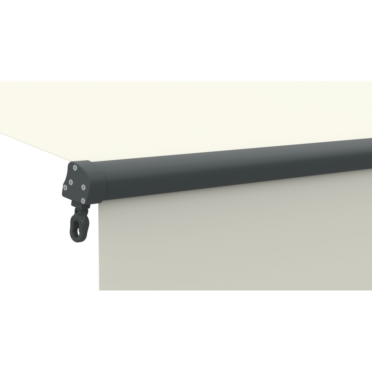 Store Banne Motorisé et Manuel Semi Coffre Beige 4 x 3m