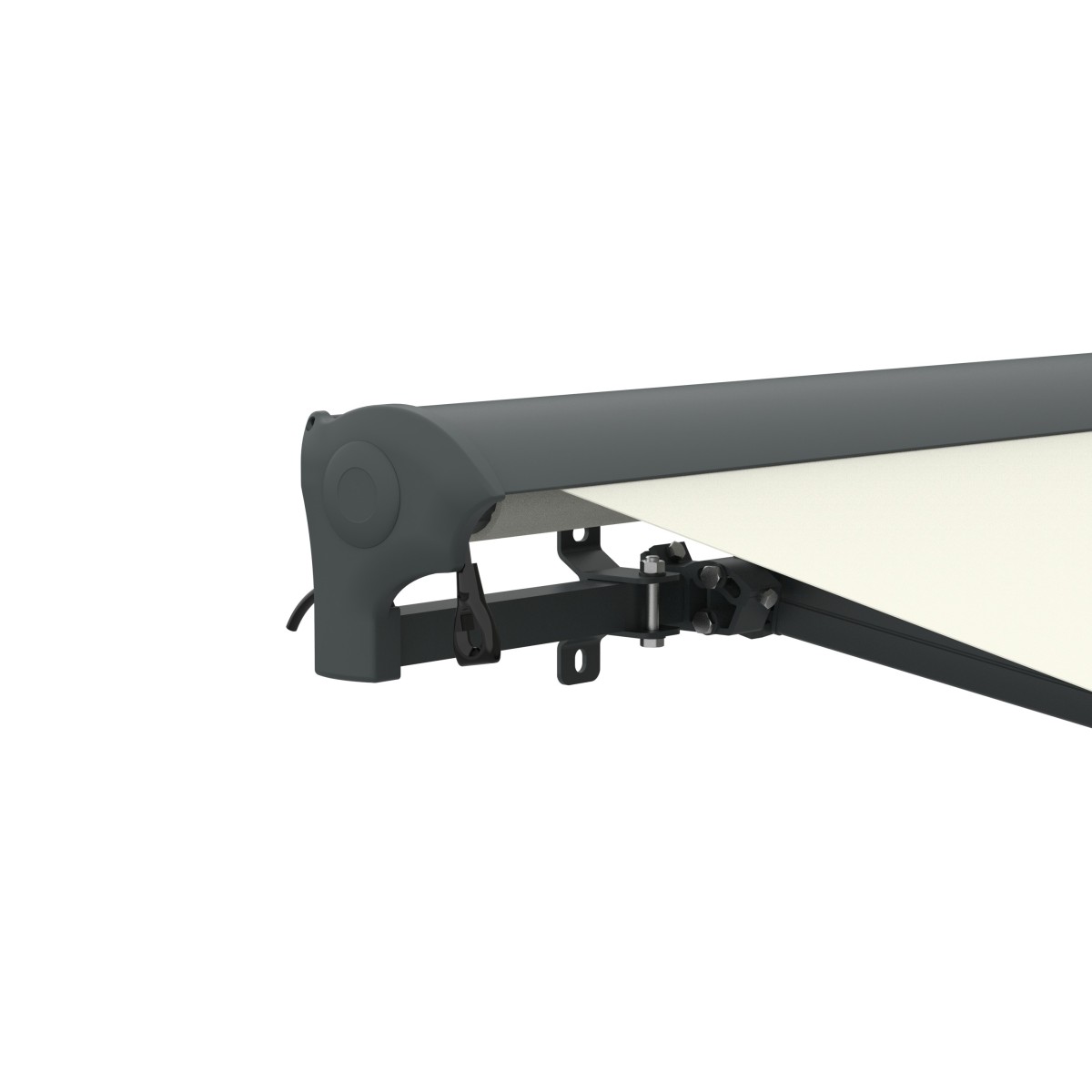 Store Banne Motorisé et Manuel Semi Coffre Beige 4 x 3m