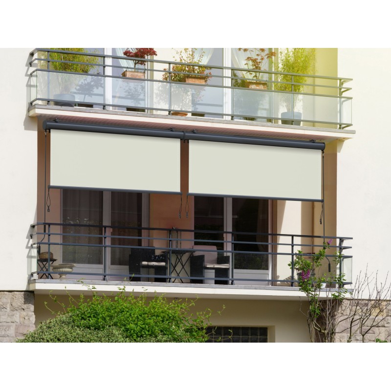 Canopée Store Vertical Rétractable avec Coffre et Manivelle
